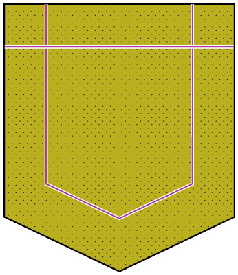 ドールブラウスのポケットの縫い方