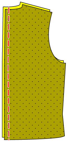 ベストの縫い方