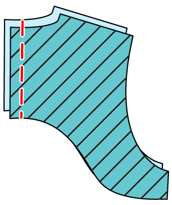 ベストの縫い方