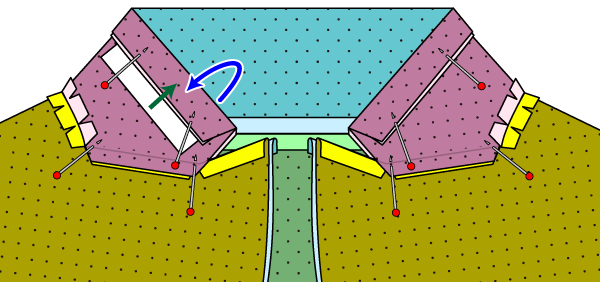 裏地付きのテーラードカラーの縫い方