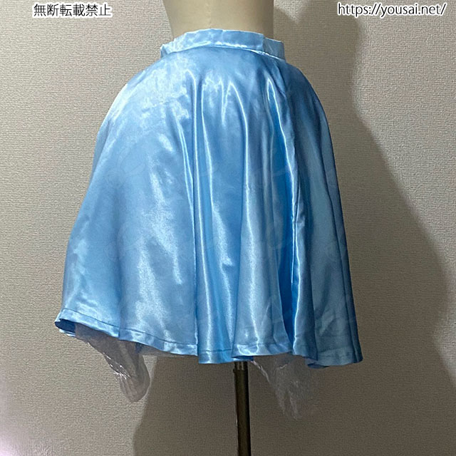 バッスルスタイルにするための支え