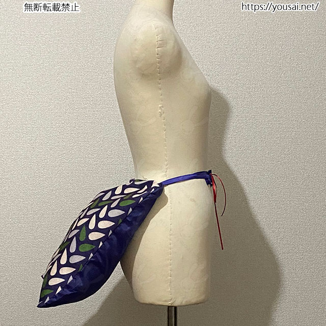 バッスルスタイルにするための支え