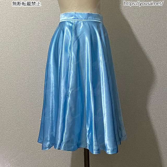 バッスルスタイルにするための支え