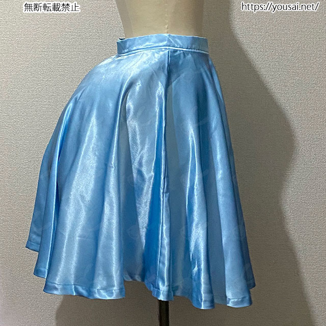 バッスルスタイルにするための支え